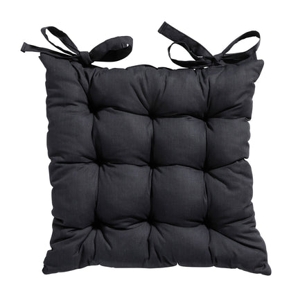 Toskana -Kissen ca. 46x46cm Basic Black