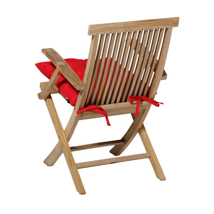 Toscane kussen ca.46x46cm Panama red