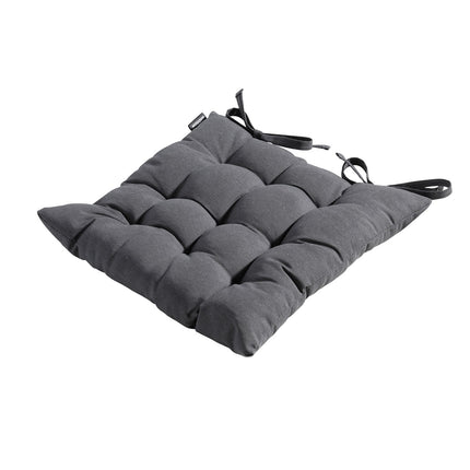 Toskana -Kissen ca. 46x46cm Panama Gray