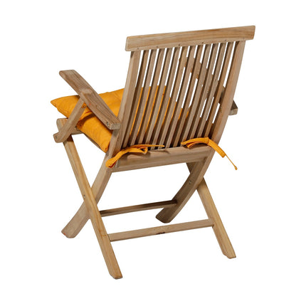 Toskana -Kissen ca. 46x46cm Panama Goldener Glühen