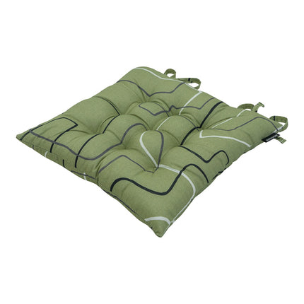 Toskana -Kissen ca. 46x46cm Joah Sage