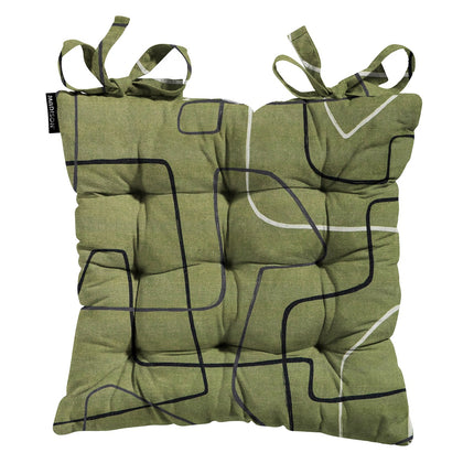 Toskana -Kissen ca. 46x46cm Joah Sage