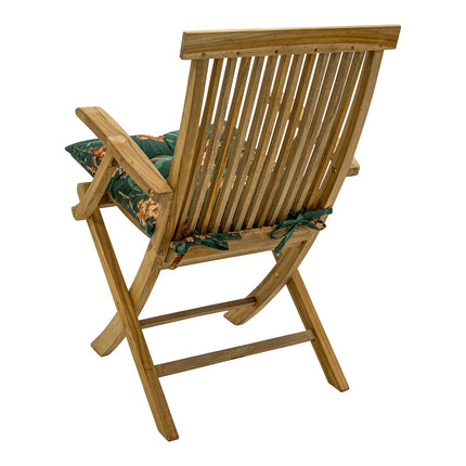 Toskana -Kissen ca. 46x46cm Lua Green