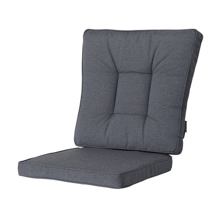 Wicker Ess -Set ca.95x46cm Outdoor Manchester Grey