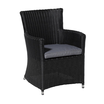 Wicker York ca.48x48cm Outdoor Oxford Gray