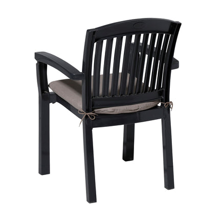 Sitzkissen ca. 46x48cm Basic Taupe