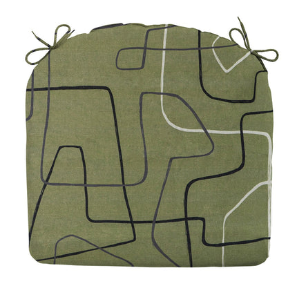 Sitzkissen um 46 x 48 cm Joah Salbei