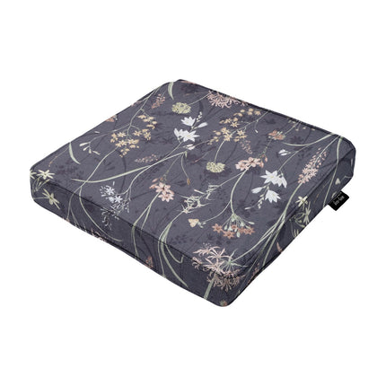 Luxe zitkussen ca.40x40cm Donna grey canvas eco+