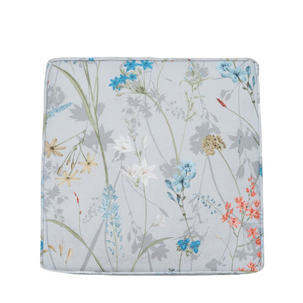 Luxussitzkissen ca. 40x40 cm Donna Azure Canvas Eco+