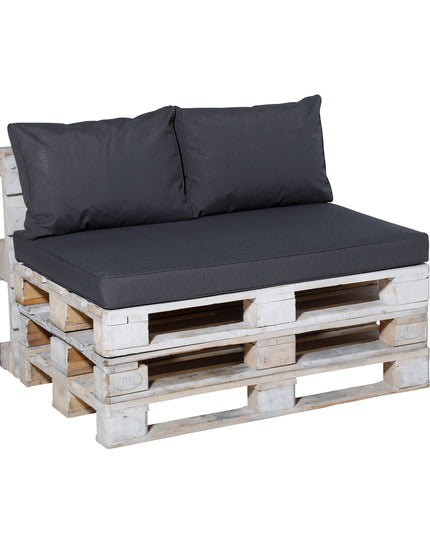 Madison Panama lounge palletkussen 120x80 cm - Panama grey (O060)