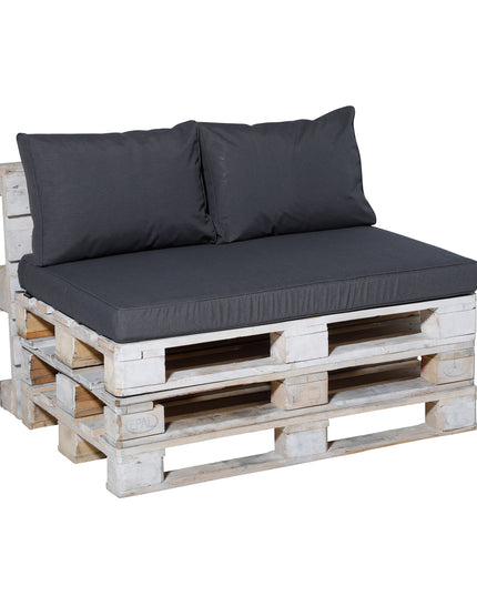 Madison Panama lounge palletkussen 120x80 cm - Panama grey (B239)