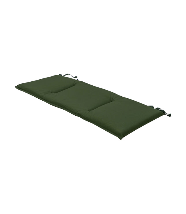 Bankkissen 120x48 Öko -Olivingrün Natur