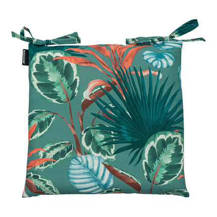 Toscane kussen 46x46 Cala sea blue natural