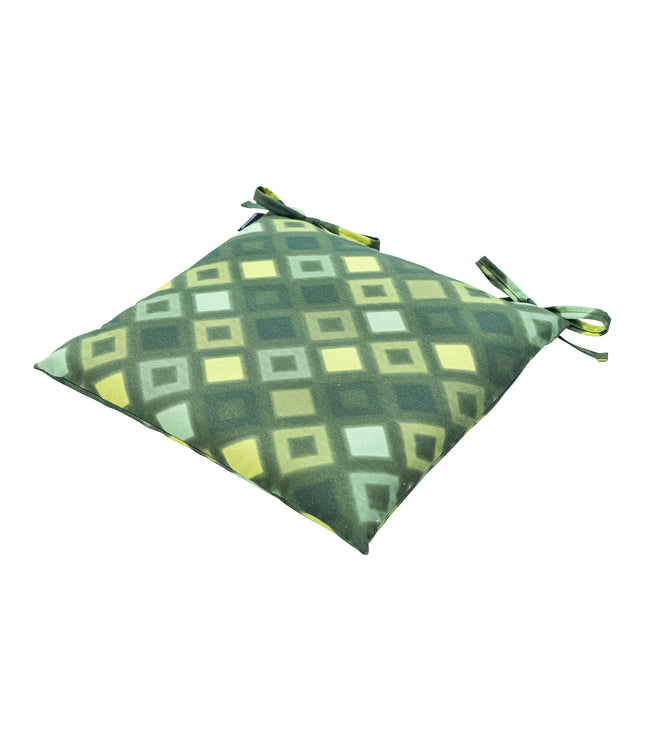 Toscane kussen 46x46 Grids green natural
