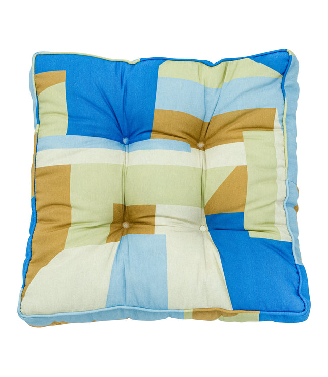 Florance Kissen 47x47 Patch Azur