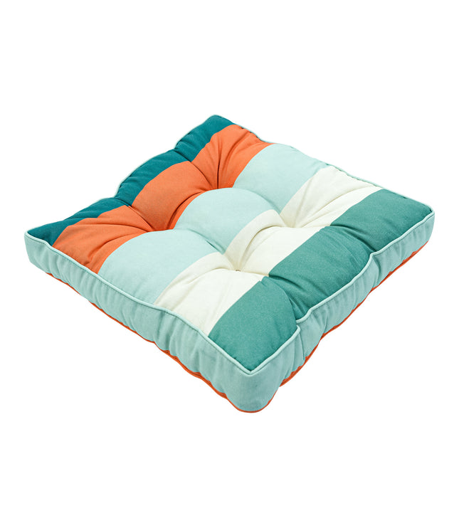 Florance Kissen 47x47 Vivero Sea Blau