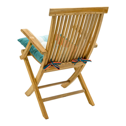 Toscane kussen 46X46 Vivero sea blue