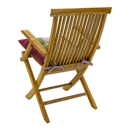 Toscane kussen 46X46 Vivero bordeaux