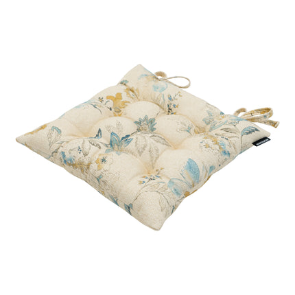 Toscane kussen 46x46 Sophie blue water repellent coating