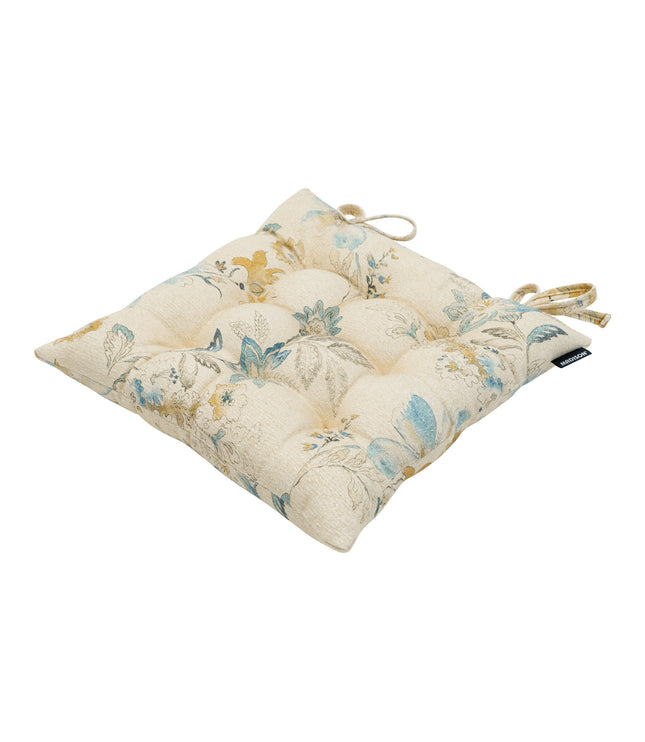 Toscane kussen 46x46 Sophie blue water repellent coating
