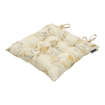 Toscane kussen 46x46 Sophie yellow water repellent coating