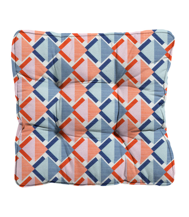 Florance Kissen 47x47 Siem Indigo