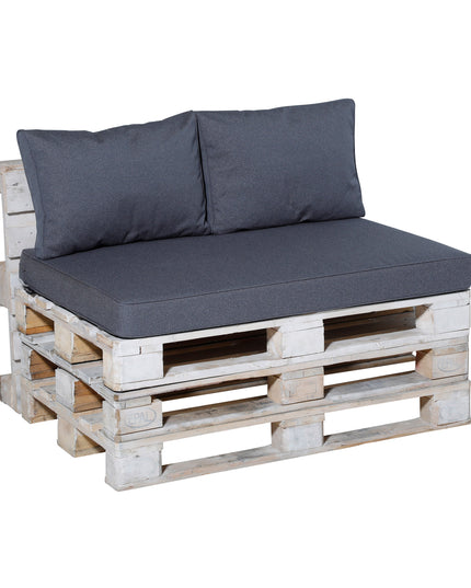 Madison Manchester lounge palletkussen 120x80 cm - Manchester denim grey