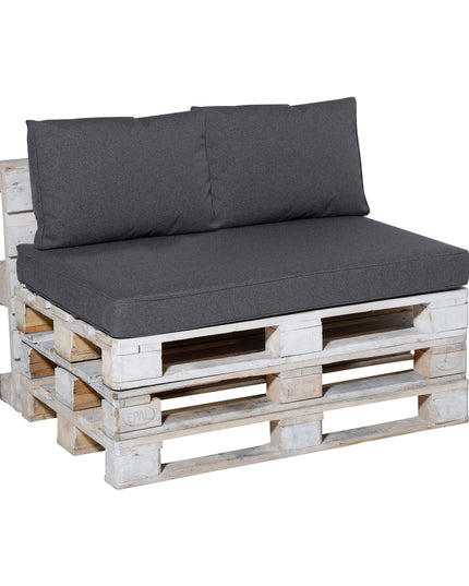 Madison Manchester lounge palletkussen 120x80 cm - Manchester grey