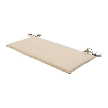 Bankkissen ca. (120) 110x48cm Beige Canvas Eco+