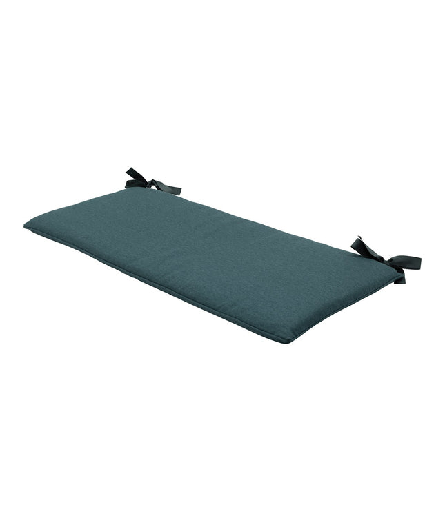 Bankkussen ca.(120)110x48cm Sea blue canvas eco+