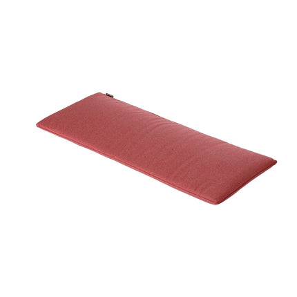 Bankkissen ca. (120) 110 x 48 cm Outdoor Manchester Rot