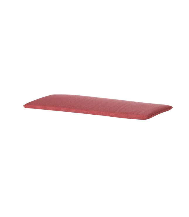 Bankkissen ca. (120) 110 x 48 cm Outdoor Manchester Rot