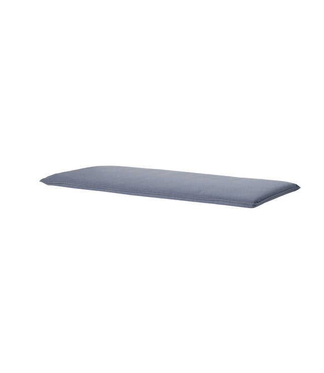 Bankkissen ca. (120) 110 x 48 cm Outdoor Manchester Denim Grey