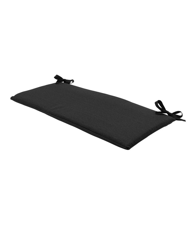 Bankkussen ca.(150)140x48cm Black canvas eco+