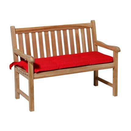 Bankkissen ca.120x48cm Panama Rot