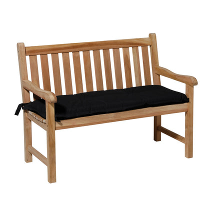 Bankkissen ca.120x48cm Panama Schwarz