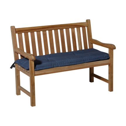 Bankkissen ca.120x48cm Panama Safier Blau