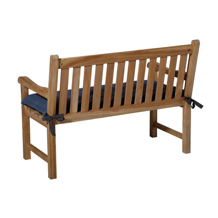 Bankkissen ca.120x48cm Panama Safier Blau