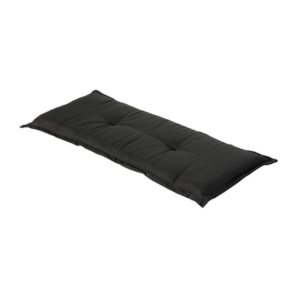 Bankkissen ca.120x48cm Rippe Schwarz