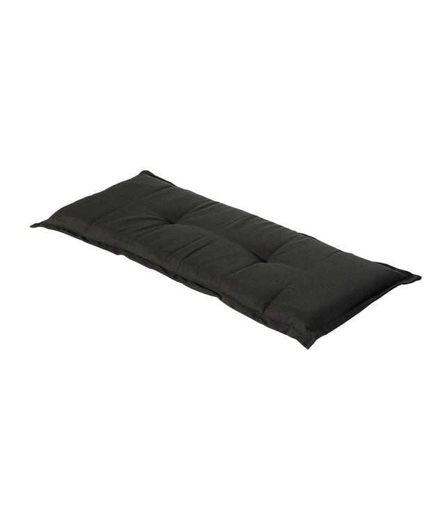Bankkissen ca.120x48cm Rippe Schwarz