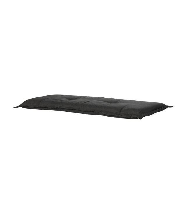 Bankkissen ca.120x48cm Rippe Schwarz