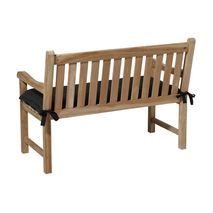 Bankkissen ca.120x48cm Rippe Schwarz