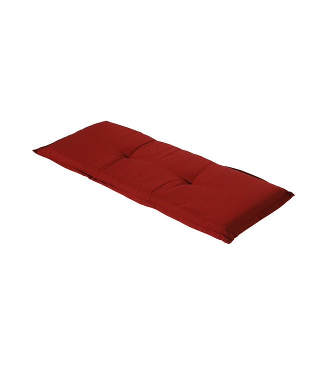 Bankkissen ca.120x48cm Rippe rot