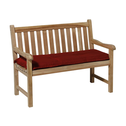 Bankkissen ca.120x48cm Rippe rot