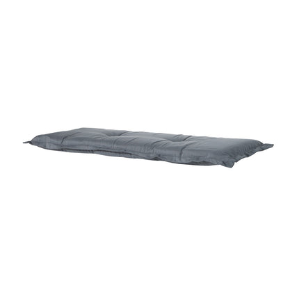 Bankkissen ca.120x48cm Rippengrau