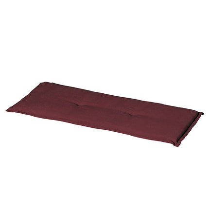 Bankkussen ca.180x48cm Panama bordeaux