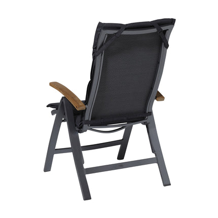 Kussen fiber de luxe ca.125x50cm Basic black