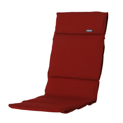 Kissenfaser de Luxe ca.125x50cm Rippe rot