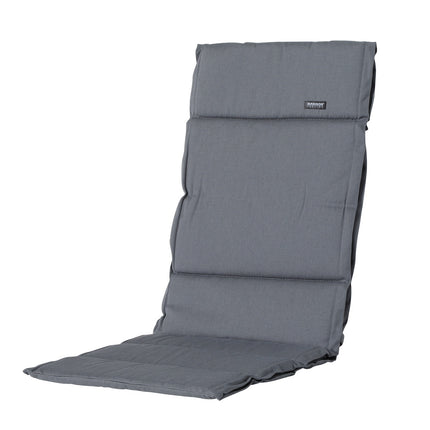 Kussen fiber de luxe ca.125x50cm Rib grey