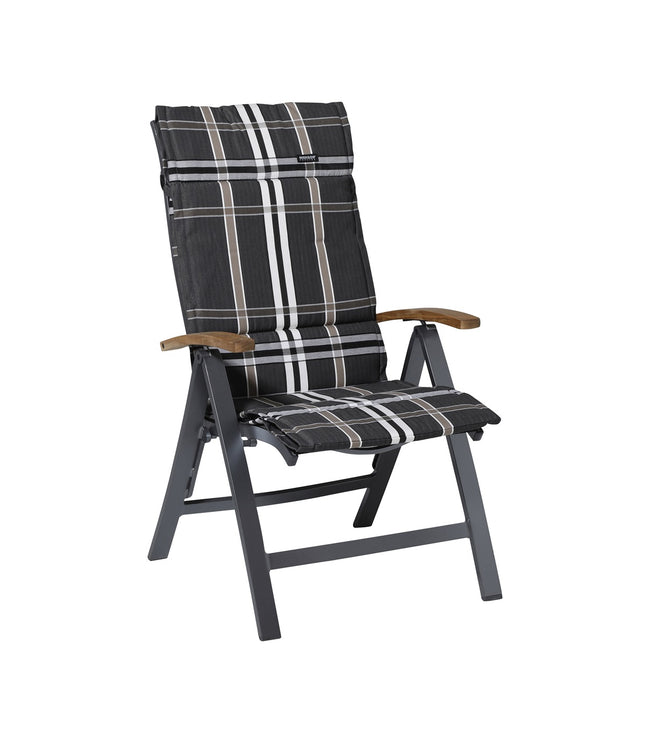 Kussen fiber de luxe ca.125x50cm Nils taupe